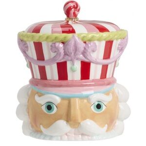 Nutcracker Ceramic Jar